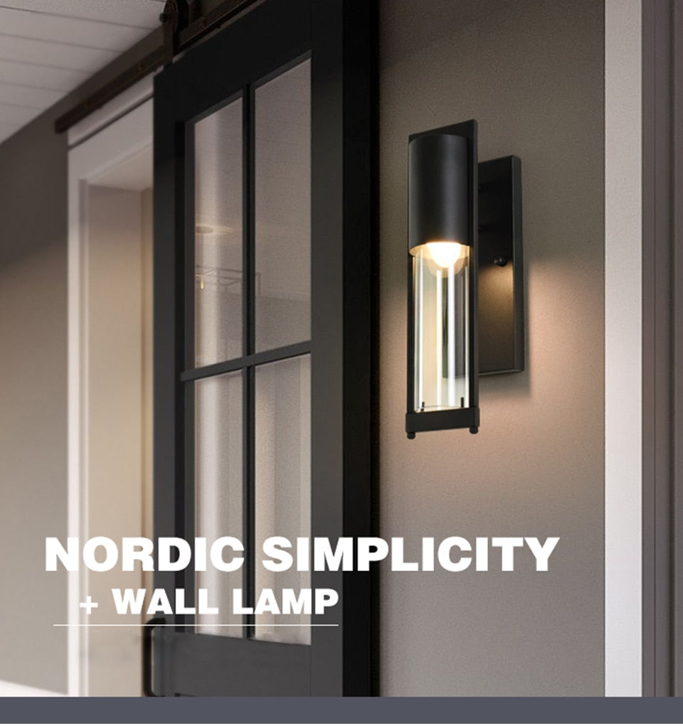 Waterproof Outdoor Retro LED Wall Lighting Vintage