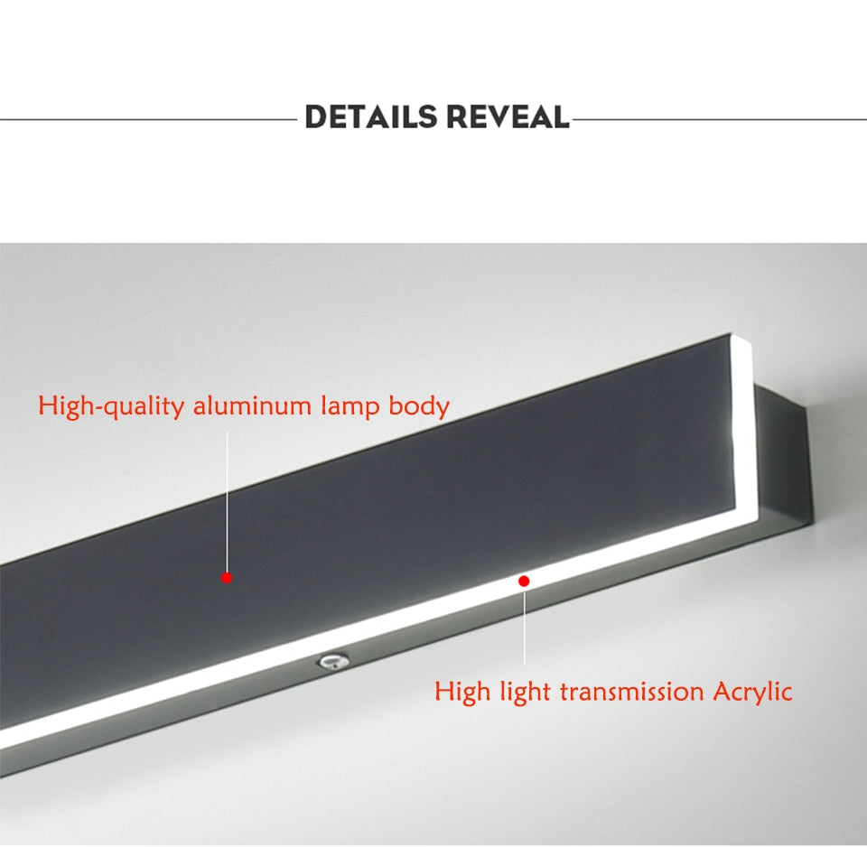 Waterproof Aluminum Outdoor LED Wall Lamp IP65