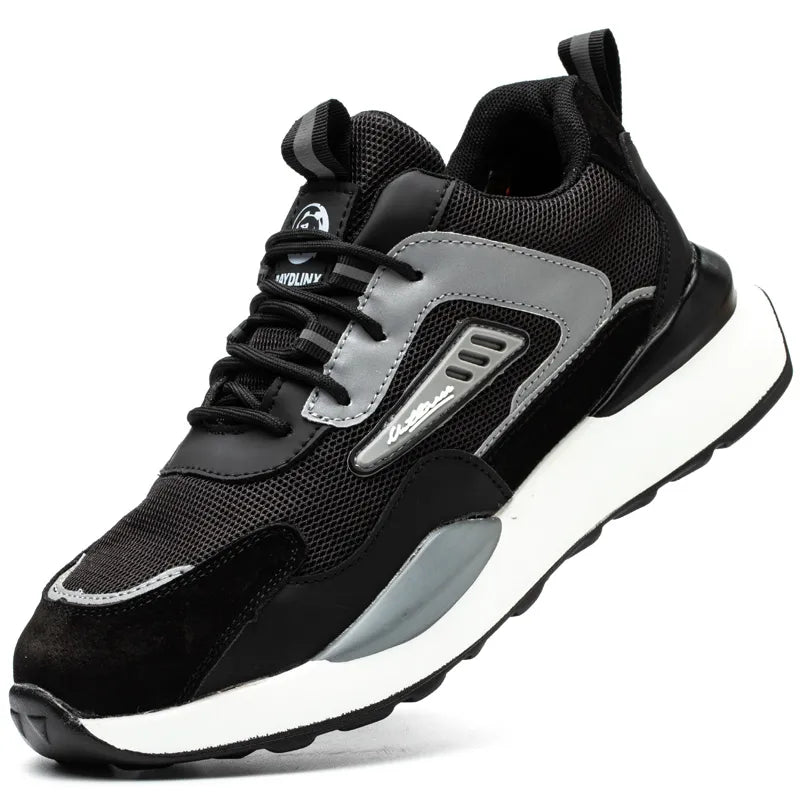High Quality Indestructible Safety Shoes Work Sneakers Light Security Boots Steel Toe