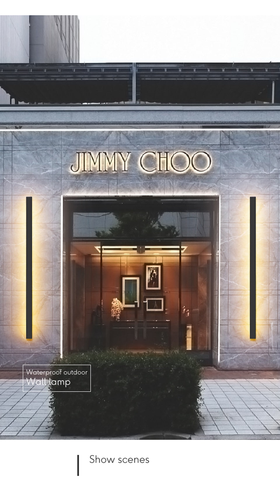 Waterproof Aluminum Outdoor LED Wall Lamp IP65