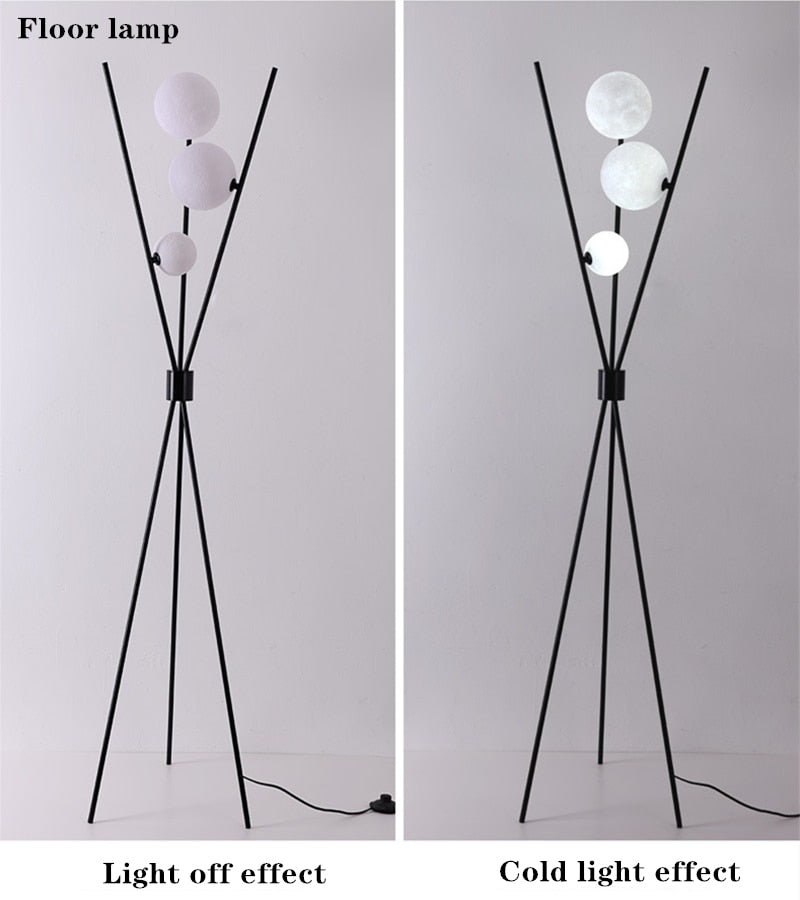 3D Printing Moon Floor Lamp