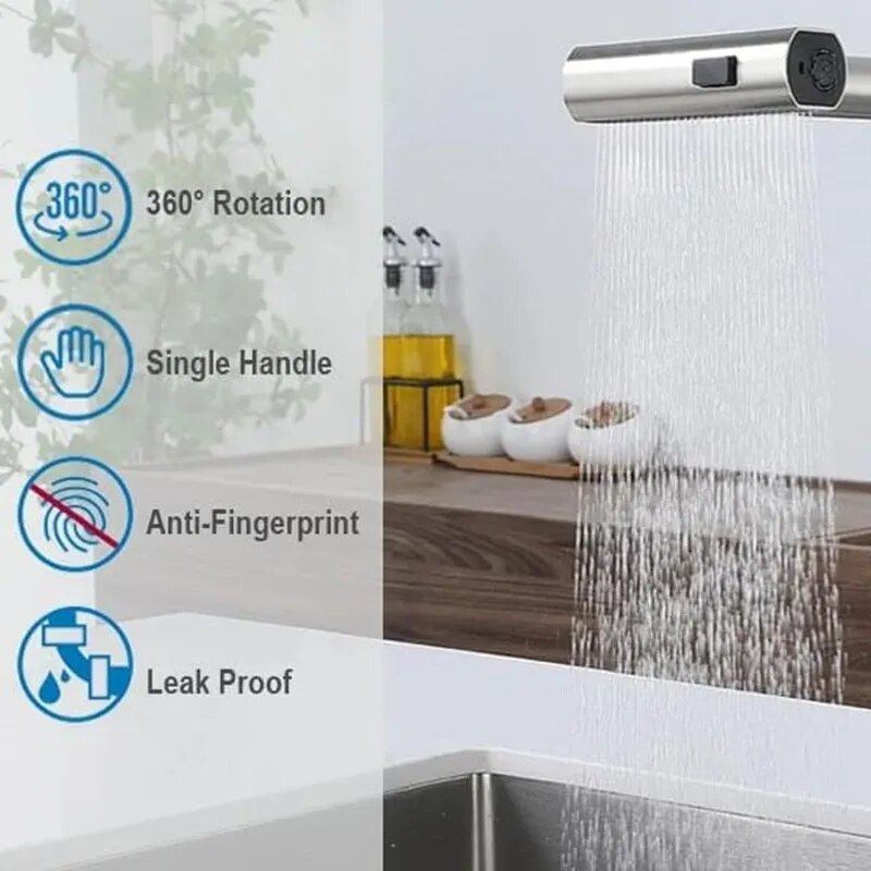 Waterfall Kitchen Faucet
