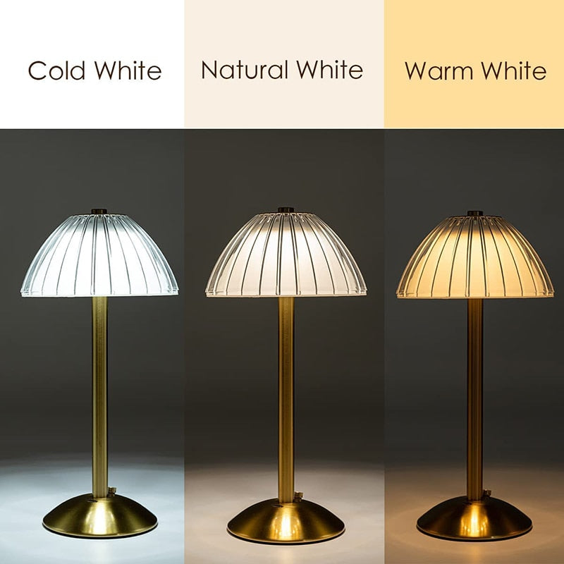 Retro Led Table Desk Lamp Bar Rechargeable Lamp