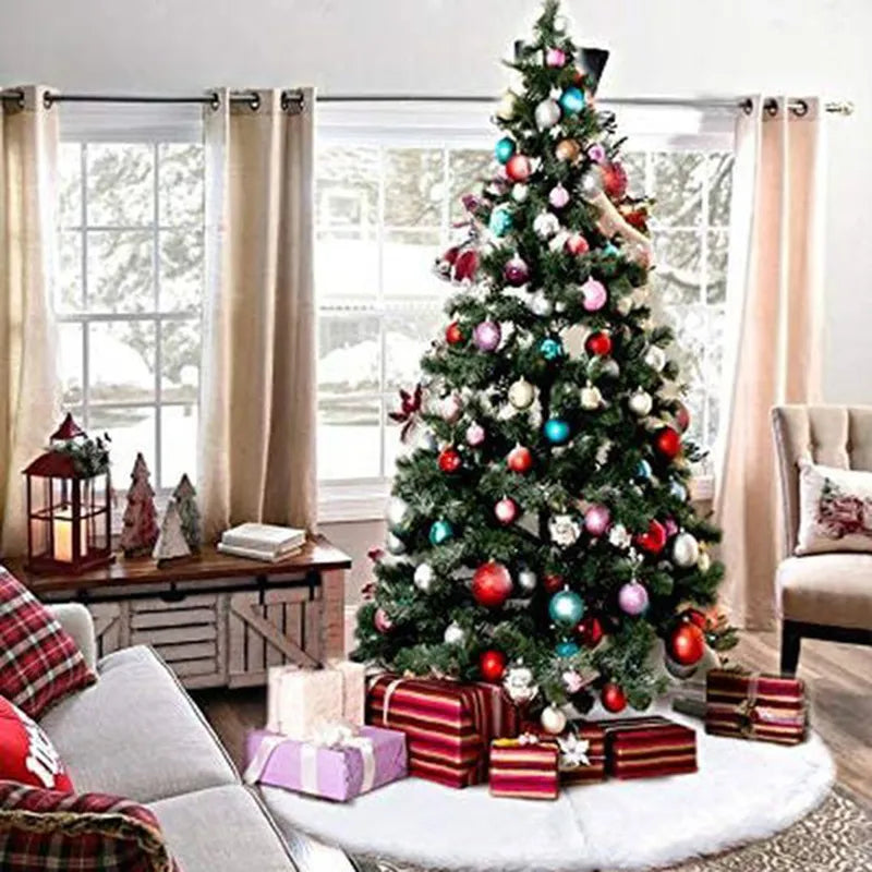 White Christmas Tree Skirt 78/90/122cm