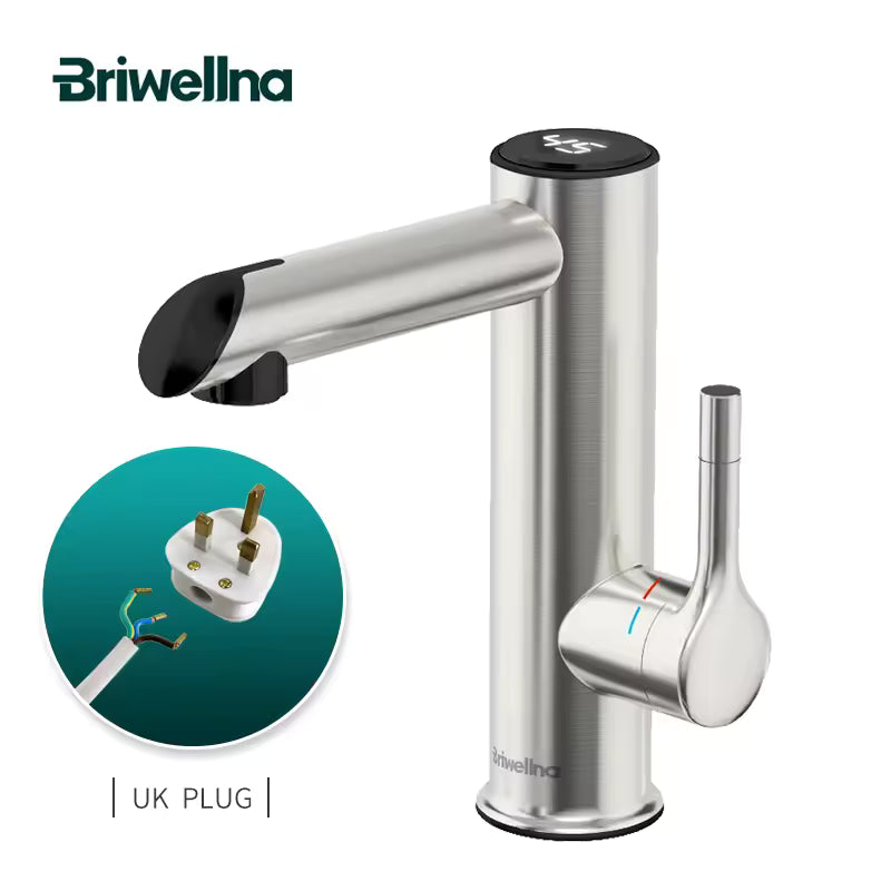 Electric Instant Heater Faucet Stainless Steel