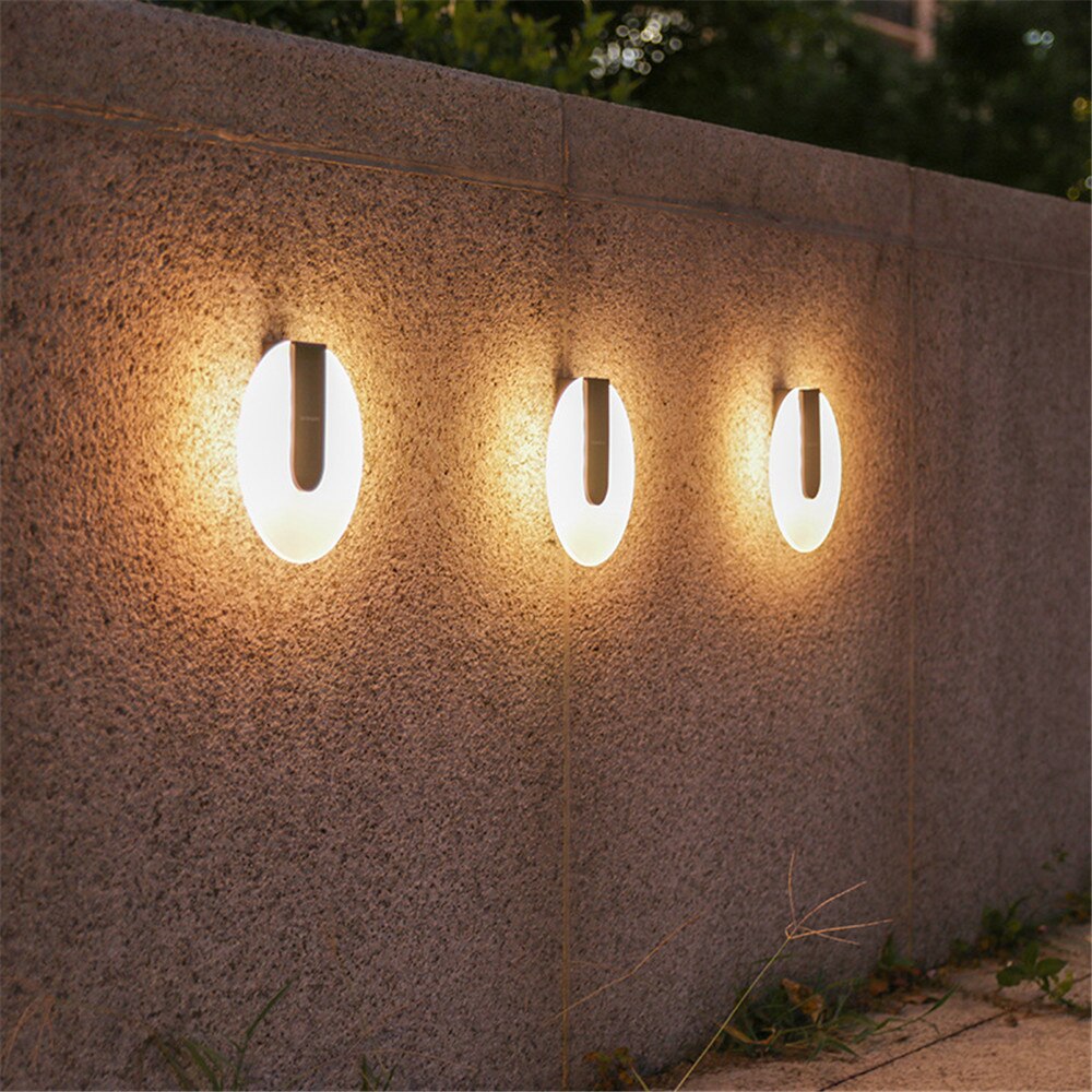 Solar Wall Led Lights Outdoor Waterproof Solar Lamp