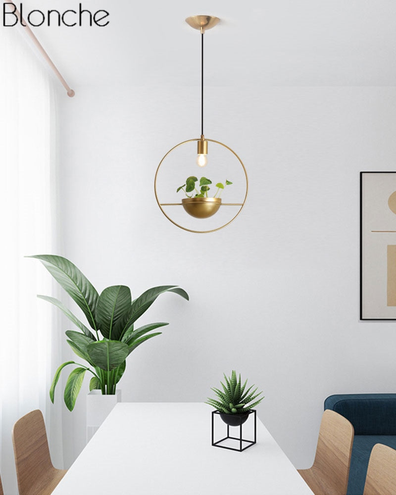 Althea - Modern Nordic Planter Lamp