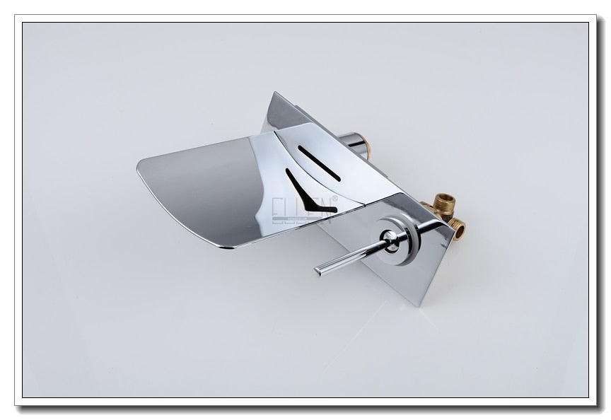Wall Bathroom Sink Faucet LED