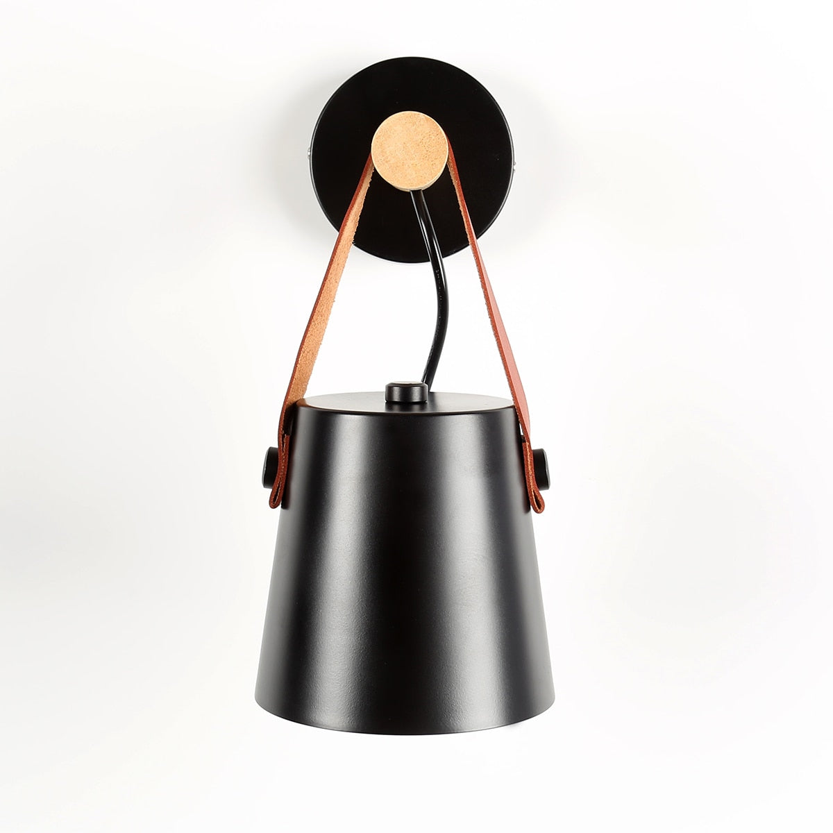 Wooden Lantern Nordic Hanging Wall Lamp