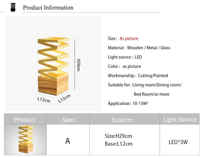 Ludwig - Accordion Desk Lamp