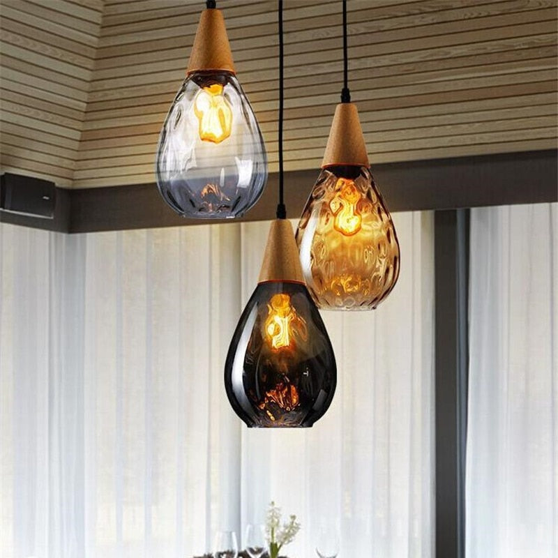 Sergia - Modern Nordic Drop Glass Pendant Lamp