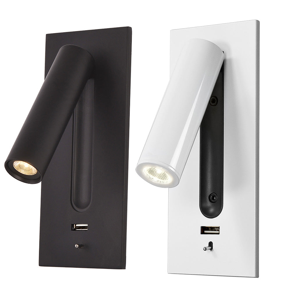 3W Rotating Bedroom Modern Wall Light - Sofrey Selects