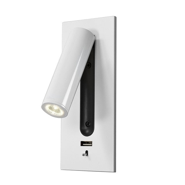 3W Rotating Bedroom Modern Wall Light - Sofrey Selects