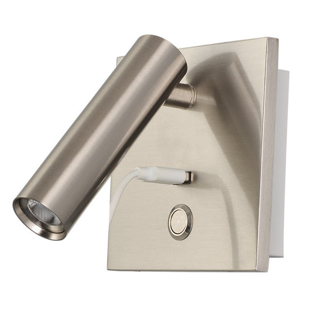 3W Rotating Bedroom Modern Wall Light - Sofrey Selects
