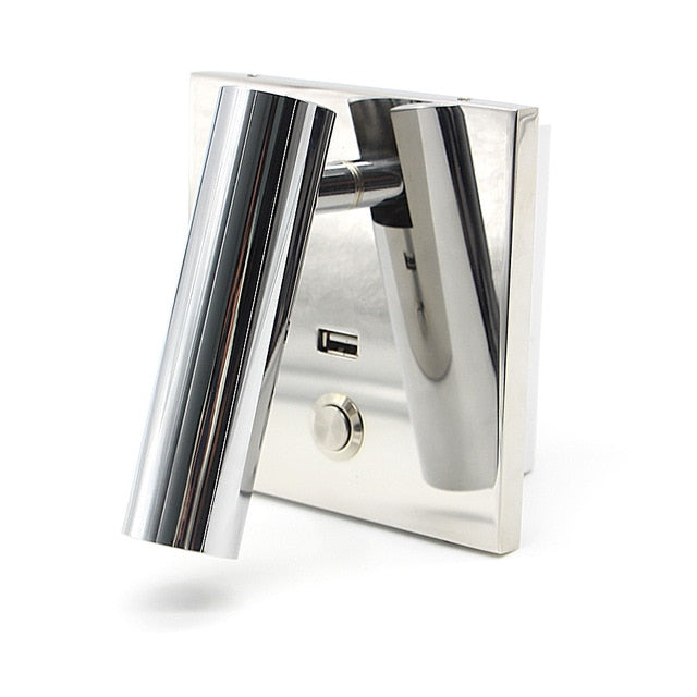 3W Rotating Bedroom Modern Wall Light - Sofrey Selects
