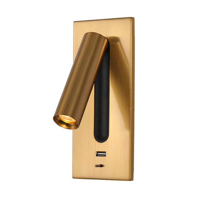 3W Rotating Bedroom Modern Wall Light - Sofrey Selects