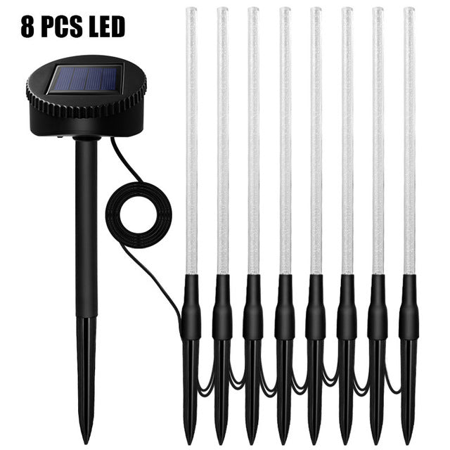 Solar Power Tube Lights Garden