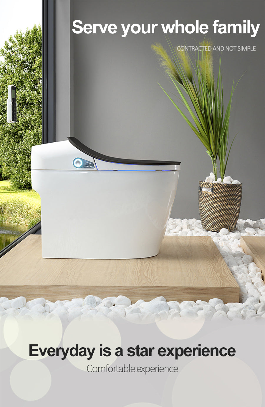 Intelligent Toilet - Remote Controlled