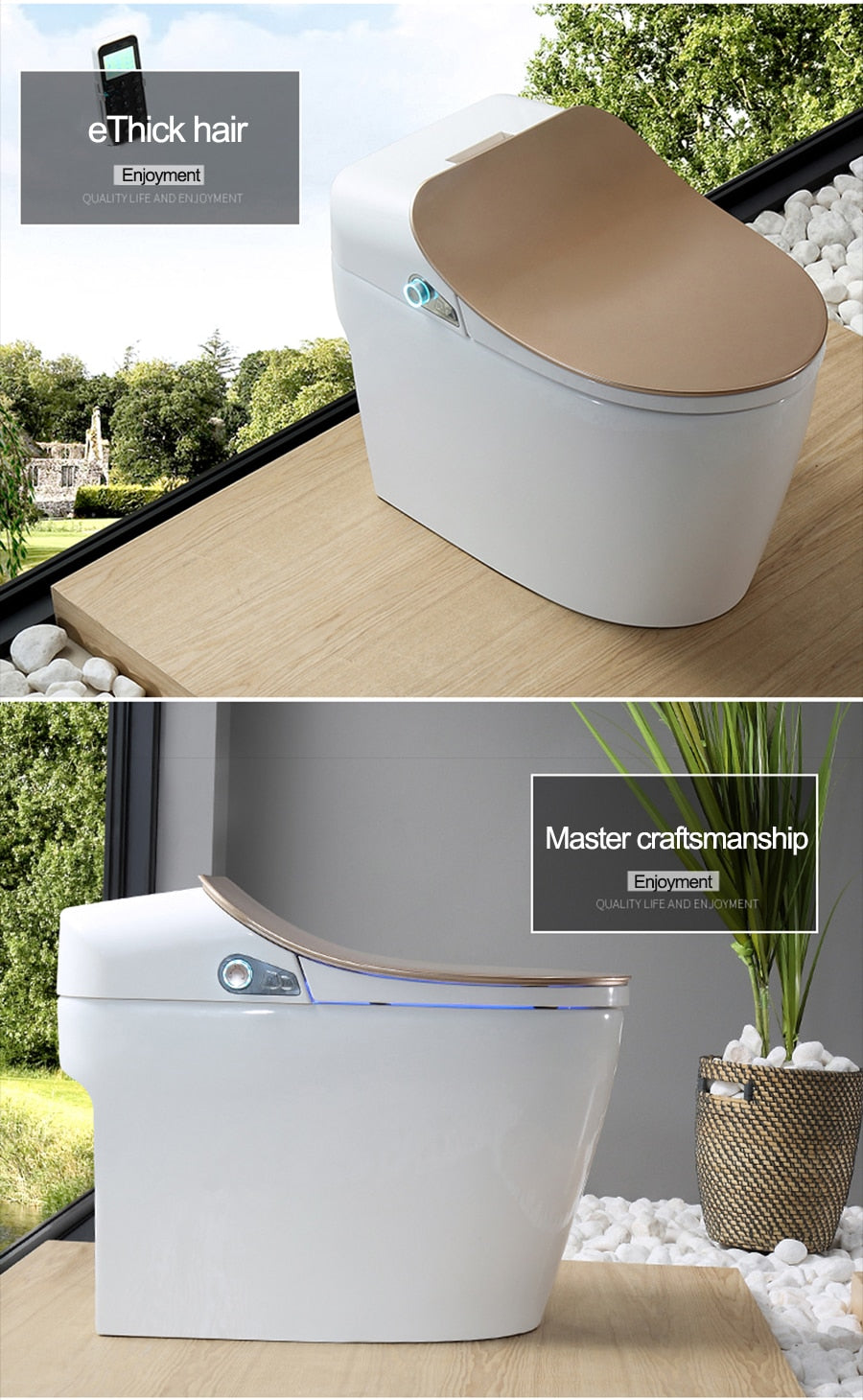 Intelligent Toilet - Remote Controlled