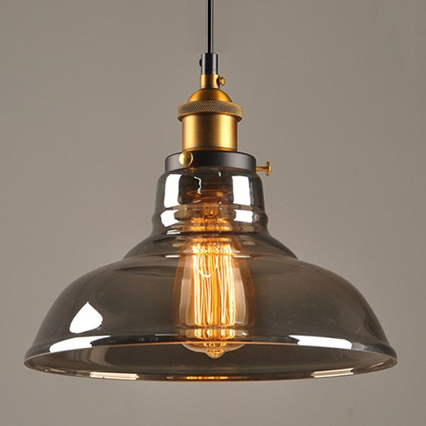 Vintage 5.5" To 11" Wide Pendant Glass Retro Lights - Sofrey Select