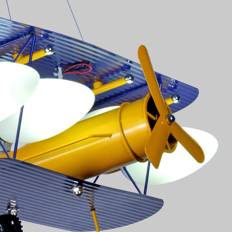 Airplane Hanging Lamp Light Kids Room