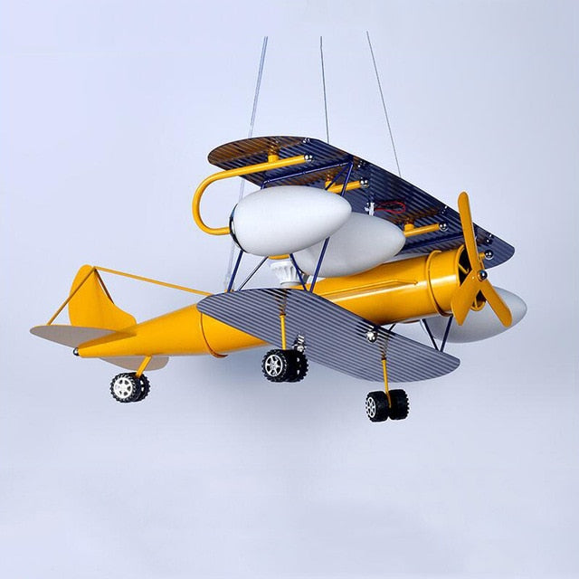 Airplane Hanging Lamp Light Kids Room