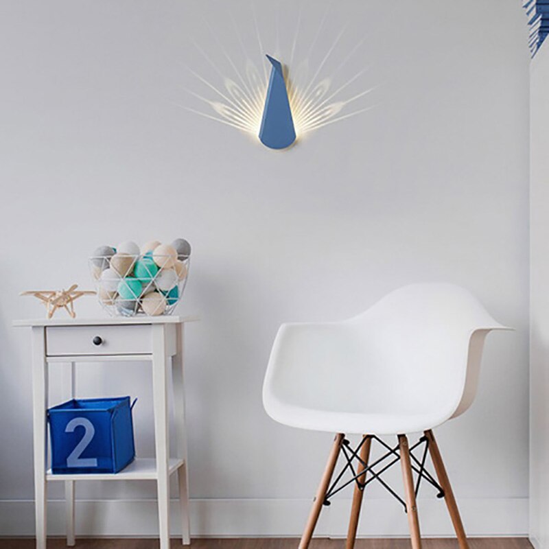 Peacock Lamp