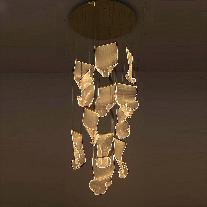 Stair Chandelier Art Ceiling Lamp