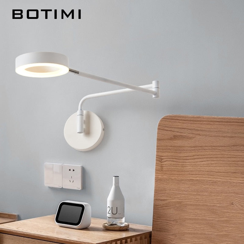 Adjustable Bedside Lamp For Bedroom