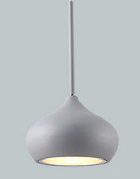 Colourful Dome Shaped Lampshade LED Pendant Lights