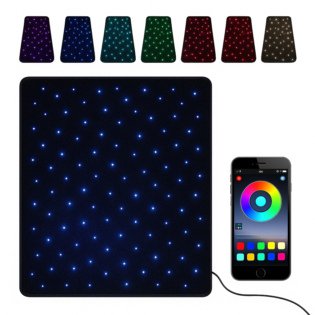 Starlight House Modern Abstract Geometric Area Rugs – Durable Floor Decor