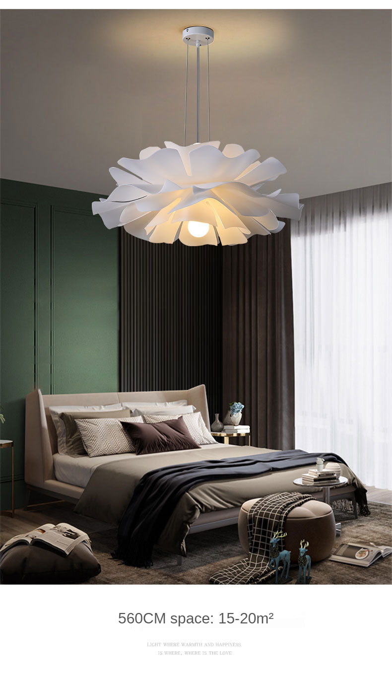 Petals Design Ceiling Bedroom Modern LED Chandelier on Sale