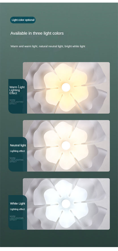 Petals Design Ceiling Bedroom Modern LED Chandelier on Sale