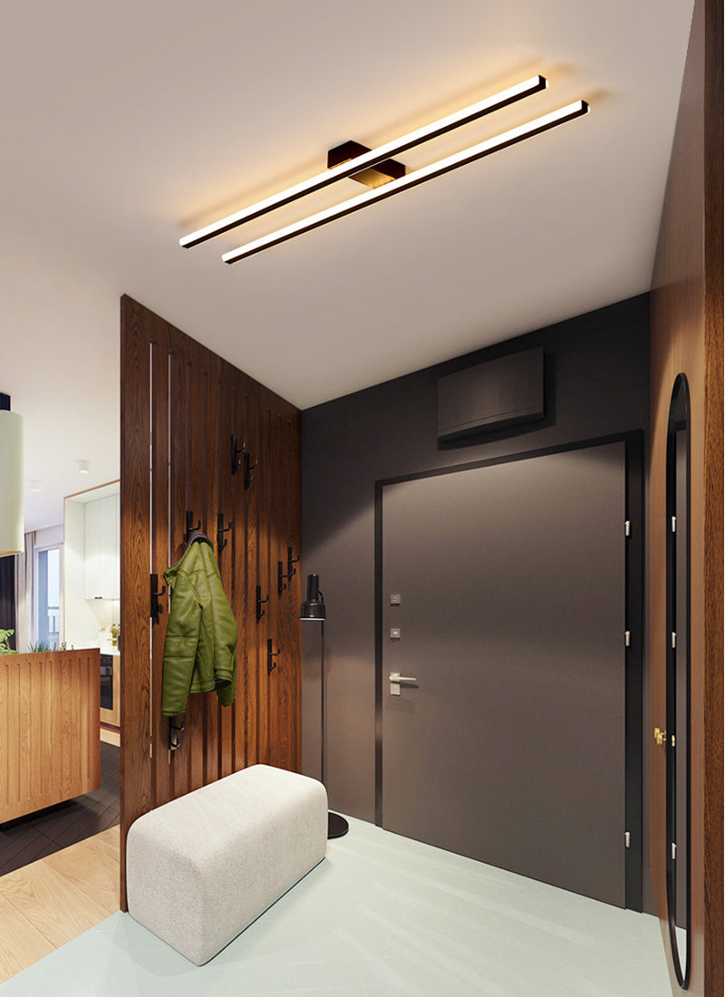 Hallway Corridor Staircase Nordic Lamp Long LED Ceiling Lights