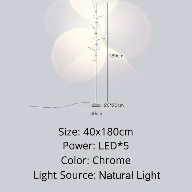 Luxury Nordic LED Floor Lamp - Sunset Floor Lamp