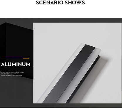 Modern Waterproof Outdoor Long Strip LED Wall Lamp on Sale