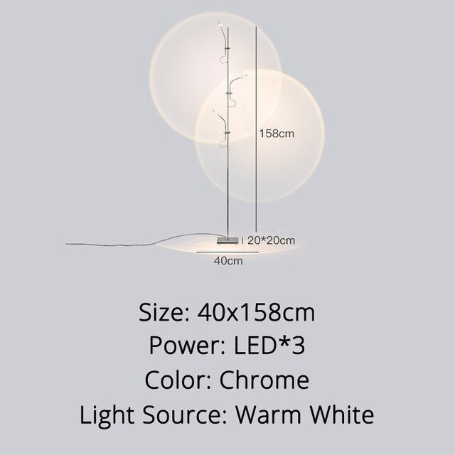 Luxury Nordic LED Floor Lamp - Sunset Floor Lamp