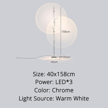 Luxury Nordic LED Floor Lamp - Sunset Floor Lamp