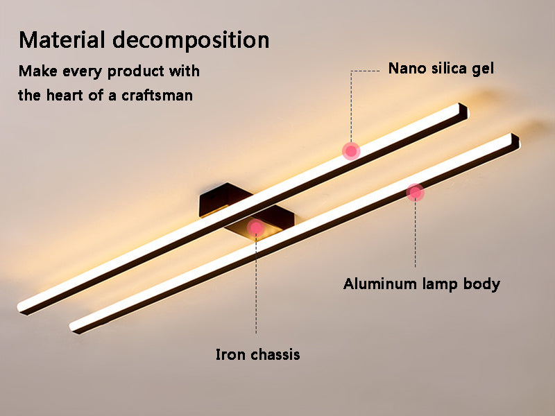 Hallway Corridor Staircase Nordic Lamp Long LED Ceiling Lights