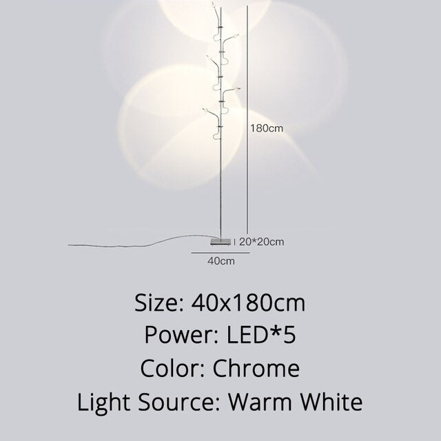 Luxury Nordic LED Floor Lamp - Sunset Floor Lamp