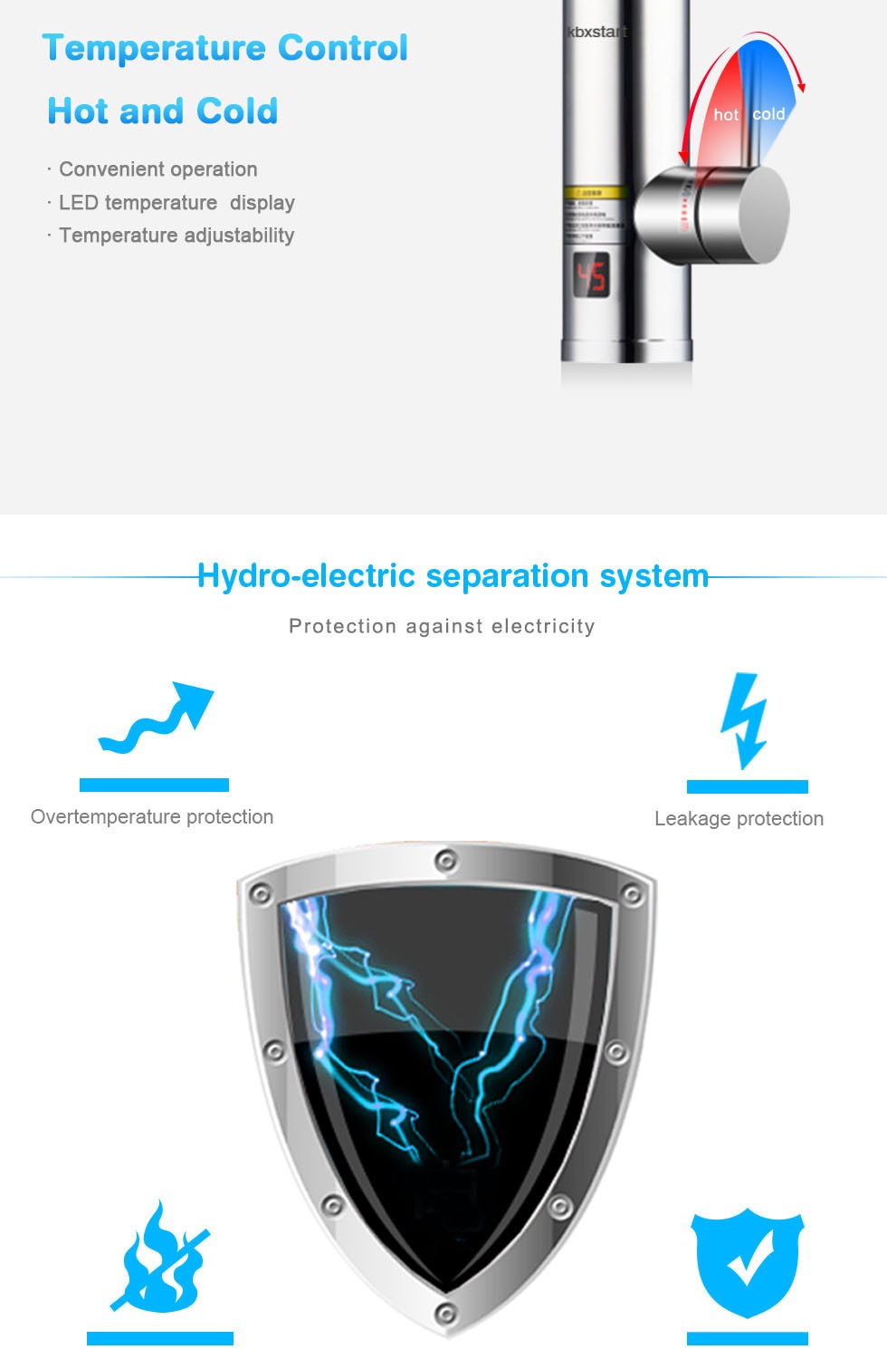 Instant Water Heater Faucet