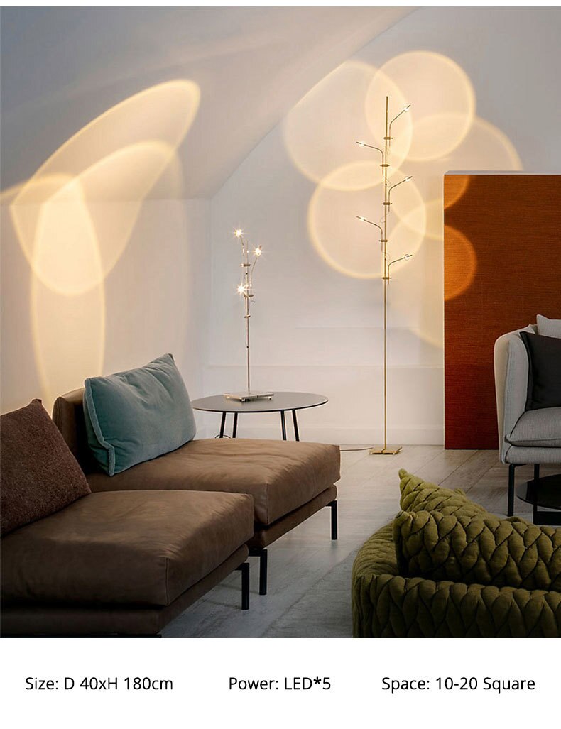 Luxury Nordic LED Floor Lamp - Sunset Floor Lamp