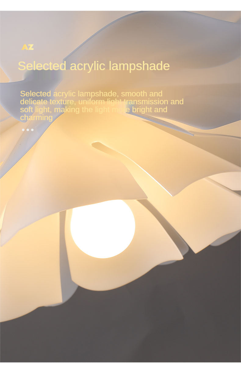 Petals Design Ceiling Bedroom Modern LED Chandelier on Sale