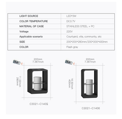 Garden Pathway Solar Led Light Lawn Lamps Waterproof Auto On/off