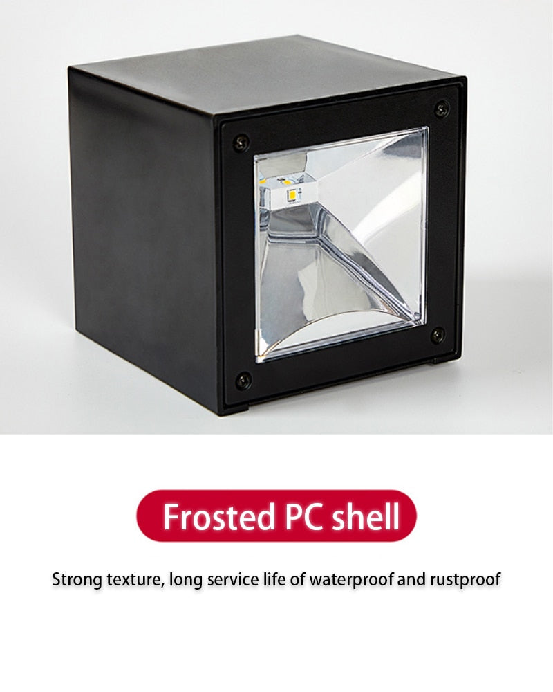 LED Wall Lamp Solar Light Sunlight Sensor IP65 Waterproof