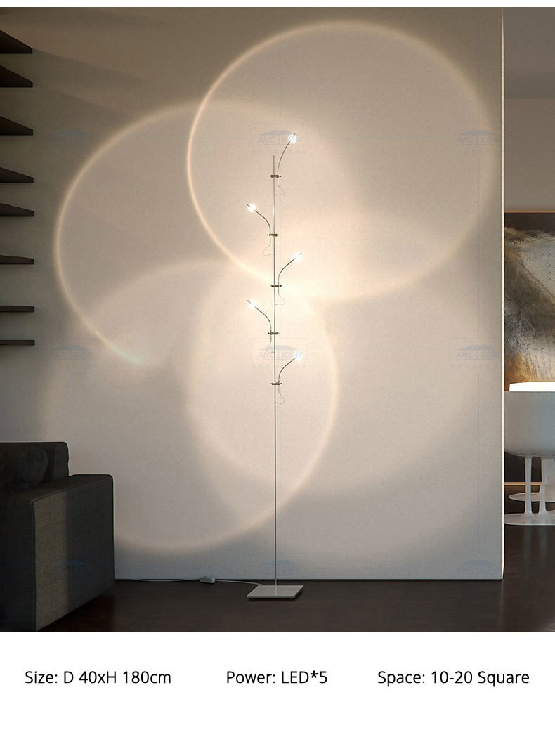 Luxury Nordic LED Floor Lamp - Sunset Floor Lamp