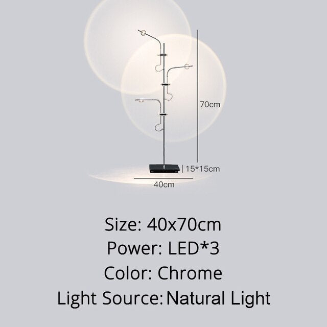 Luxury Nordic LED Floor Lamp - Sunset Floor Lamp