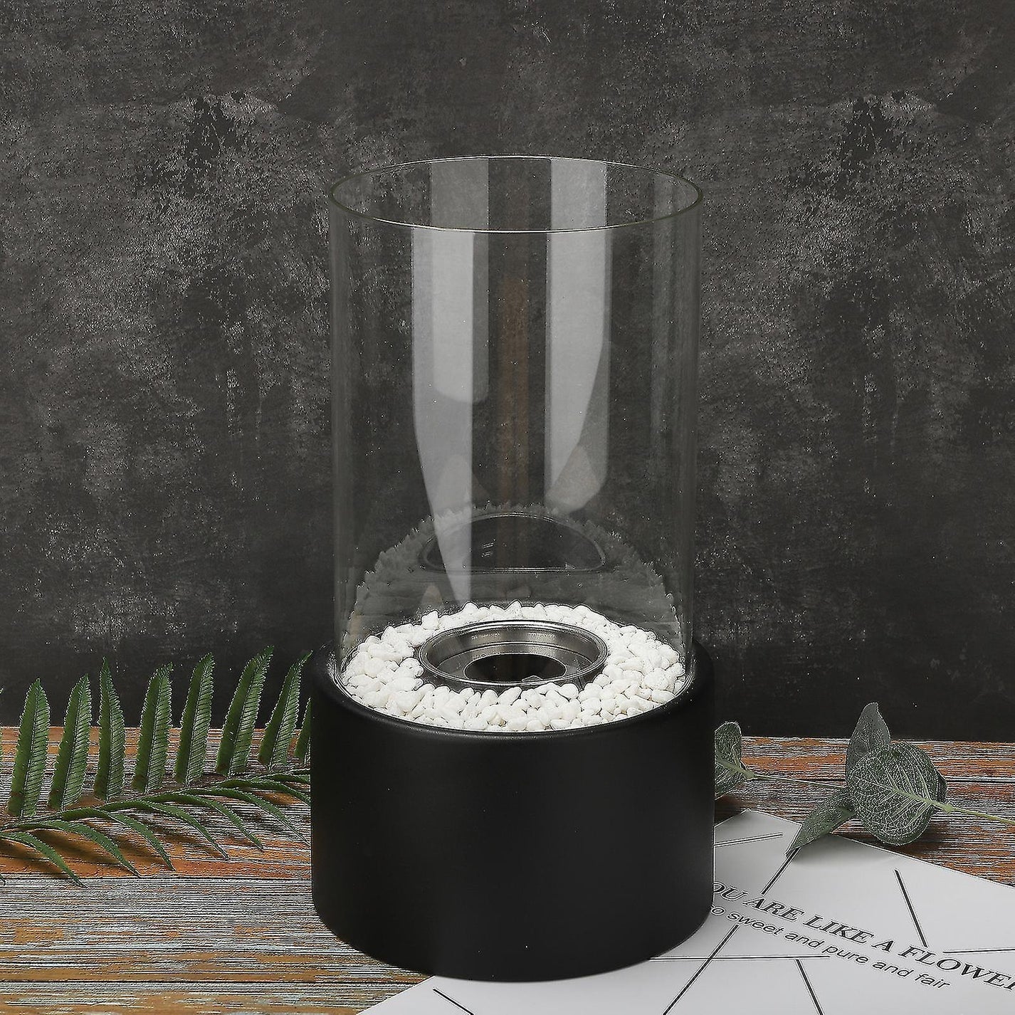 Tabletop Fireplace Everlasting Flame™ Oil Lamp