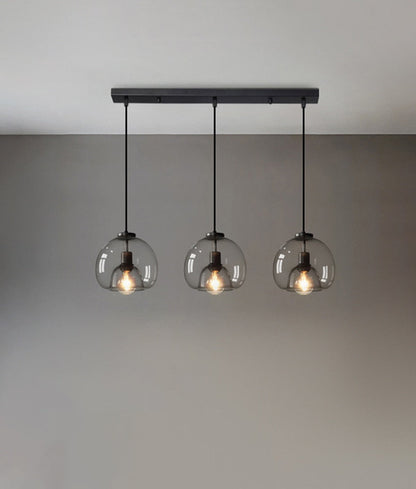 Glass Led Ceiling Chandelier