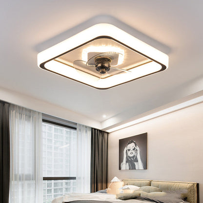 Invisible Ceiling Fan Led Light With Remote Control